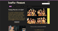 Desktop Screenshot of instapicsphotobooth.com